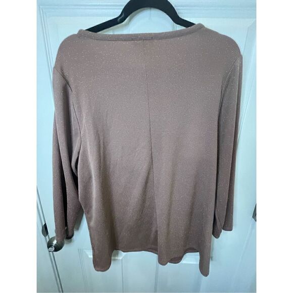 Lane  Bryant women’s bundle lot pink and red blouse size 18/20 - Picture 5 of 12